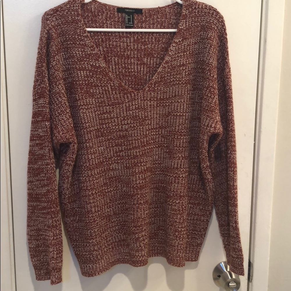 Cozy Red Sweater